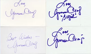 Yvonne Craig autograph