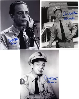 Don Knotts autograph