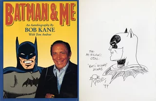 Bob Kane autograph