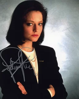 Jodie Foster autograph
