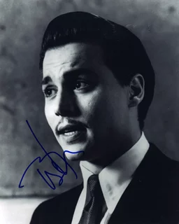 Johnny Depp autograph