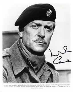 Michael Caine autograph