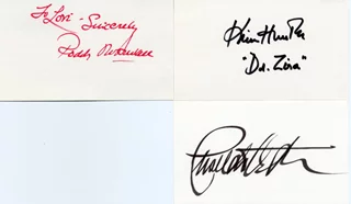 Planet of the Apes autograph