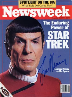 Leonard Nimoy autograph