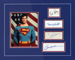 Superman autograph
