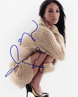 Megan Fox autograph