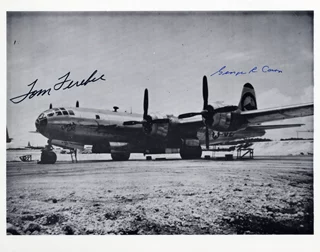 Enola Gay autograph
