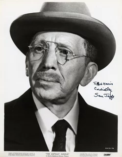 Sam Jaffe autograph