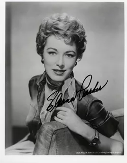 Eleanor Parker autograph