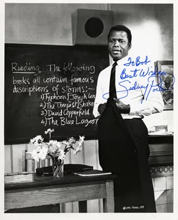 Sidney Poitier autograph