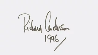 Richard Anderson autograph