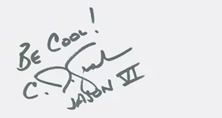 C.J. Graham autograph