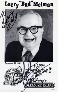 Calvert DeForest autograph