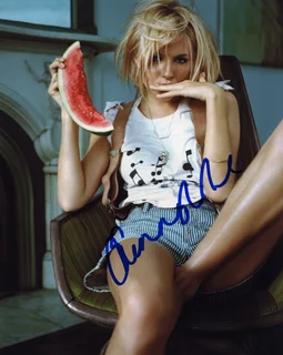 Sienna Miller autograph