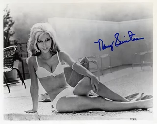 Nancy Sinatra autograph