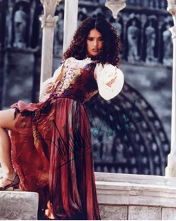 Salma Hayek autograph