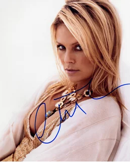 Charlize Theron autograph