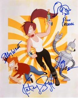 Futurama autograph