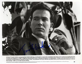 Timothy Hutton autograph