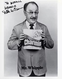 Dick Wilson autograph