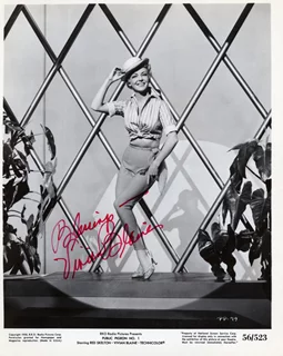 Vivian Blaine autograph