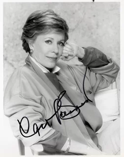 Carol Burnett autograph