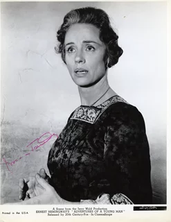 Jessica Tandy autograph