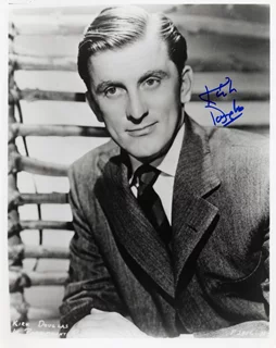 Kirk Douglas autograph