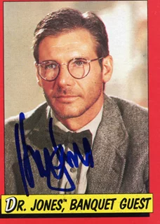 Harrison Ford autograph