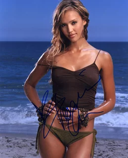 Jessica Alba autograph