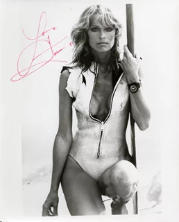 Farrah Fawcett autograph