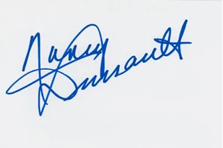 Nancy Dussault autograph