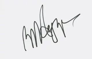 Robert Hegyes autograph