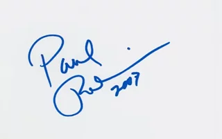 Paul Rodriguez autograph