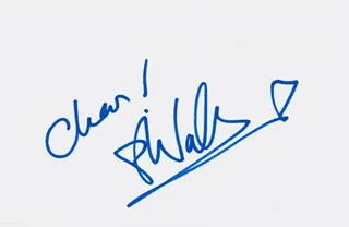 Steve Valentine autograph