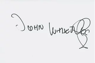 John Witherspoon autograph