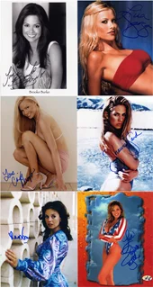 Sexy Model Lot autograph
