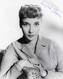 Sylvia Syms autograph