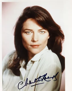 Charlotte Rampling autograph