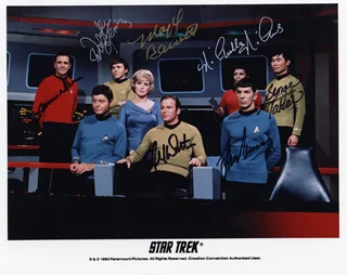 Star Trek autograph