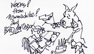 Brad Anderson autograph