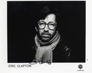 Eric Clapton autograph