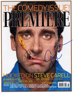 Steve Carell autograph