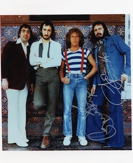 The Who autograph