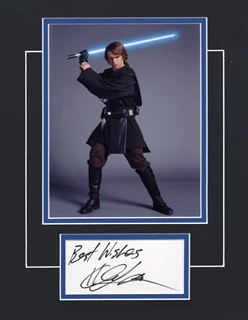 Hayden Christensen autograph