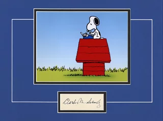 Charles M. Schulz autograph