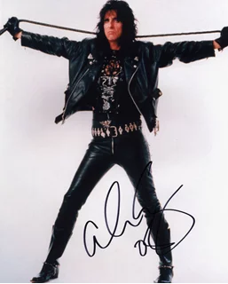 Alice Cooper autograph