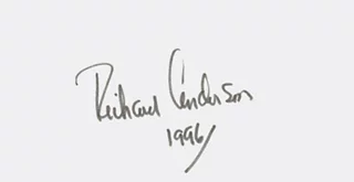 Richard Anderson autograph