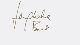 Jacqueline Bisset autograph