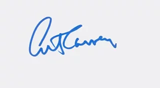 Art Carney autograph
